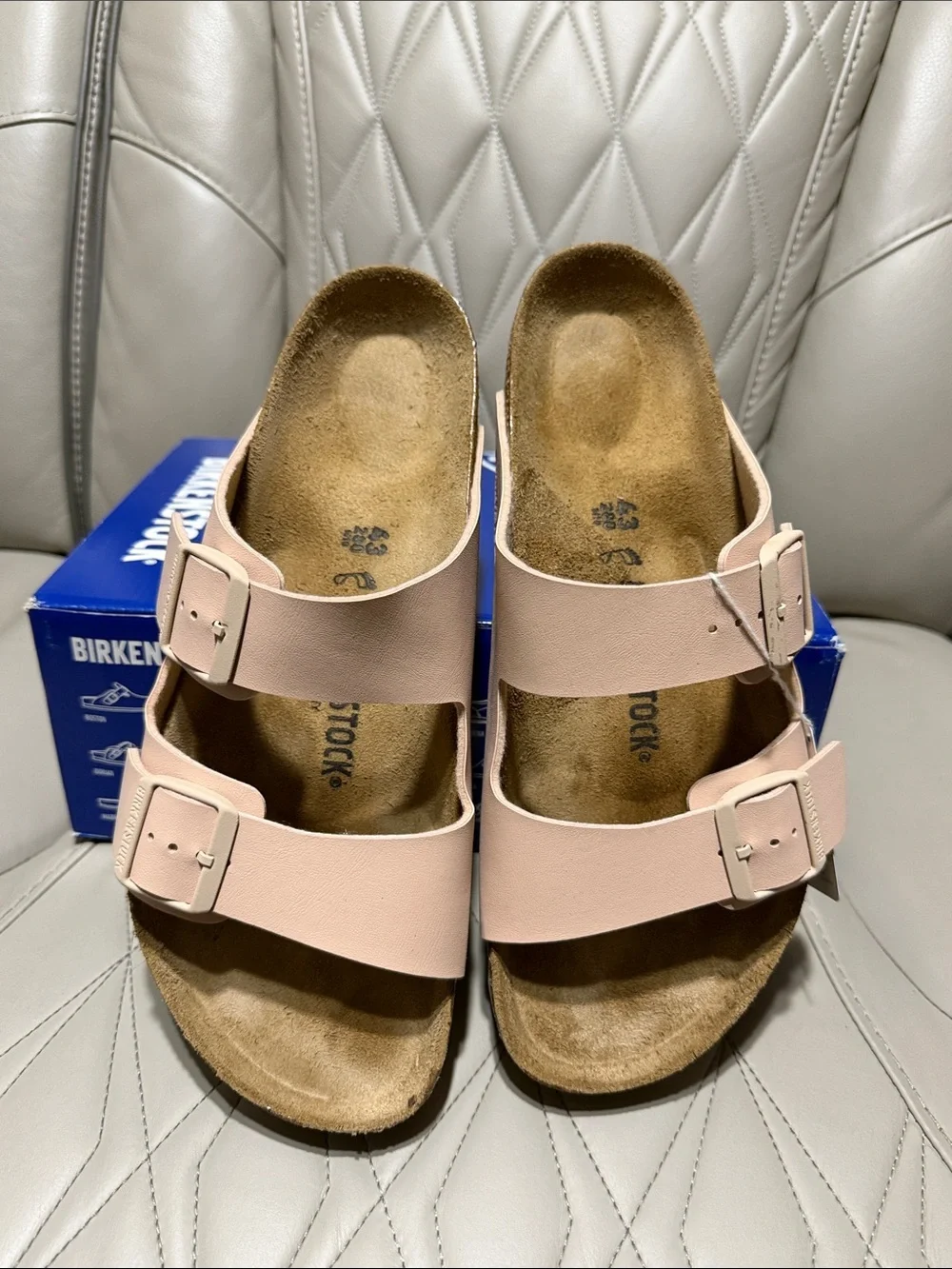 Birkenstock Arizona Men’s  Sandal — New Beige